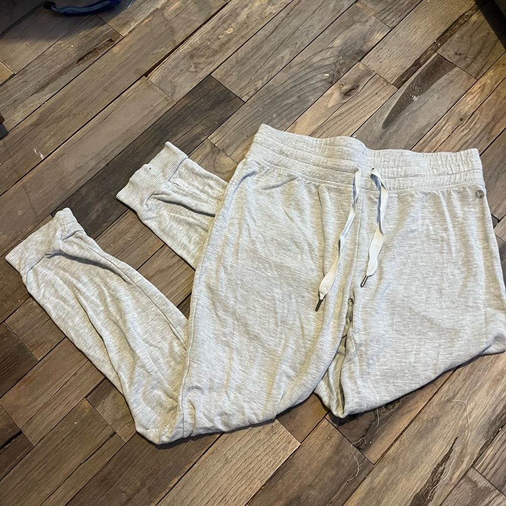 Light gray sweatpants size medium